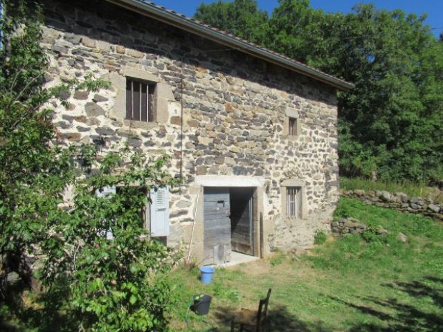 Fermette à restaurer, toiture neuve